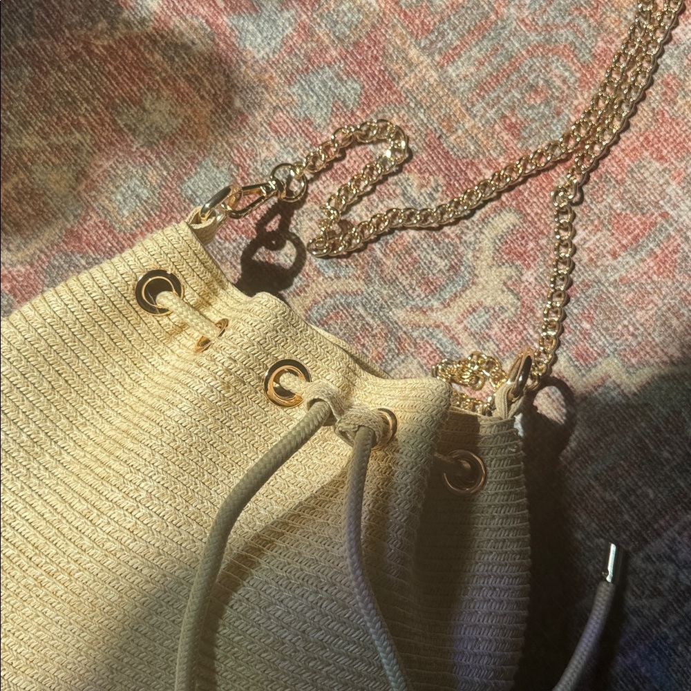 And other stories bucket bag with chain strap